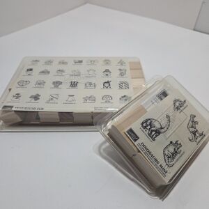 Stampin' Up! Dinosaur and Icon Stamp Set Brand New